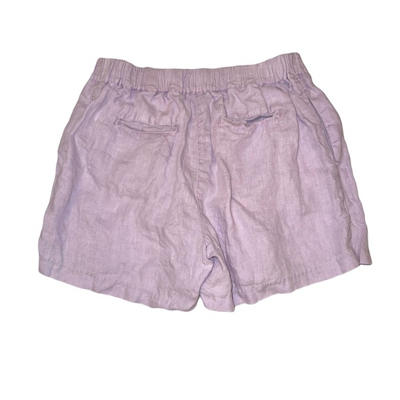 Michael Stars Linen Paperboy Pull on Shorts Size Small - Picture 3 of 4